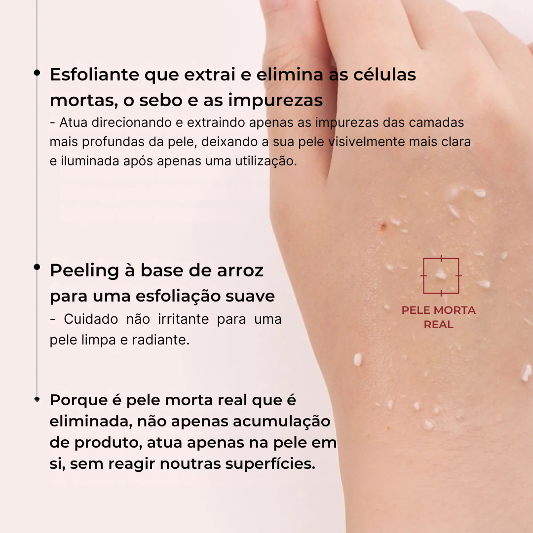 Pack de Peeling Coreano 2x1 - Esfoliação + Hidratação Profunda