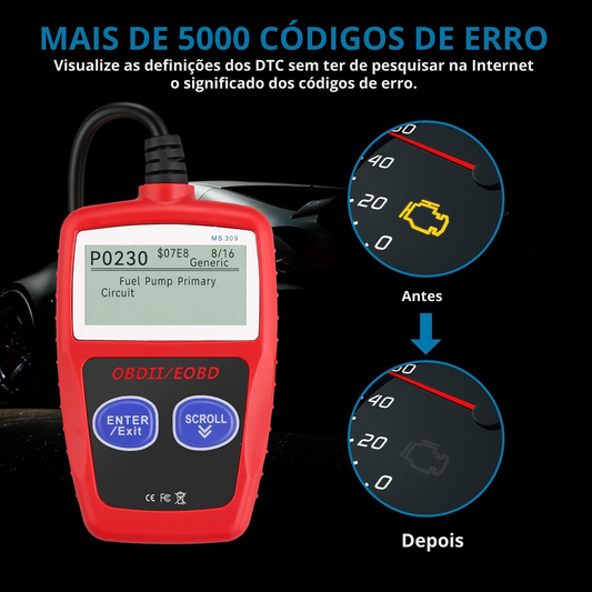 Detete Falhas no Carro em Segundos — Sem ir à Garagem