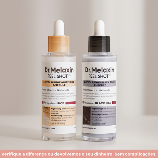 Pack de Peeling Coreano 2x1 - Esfoliação + Hidratação Profunda