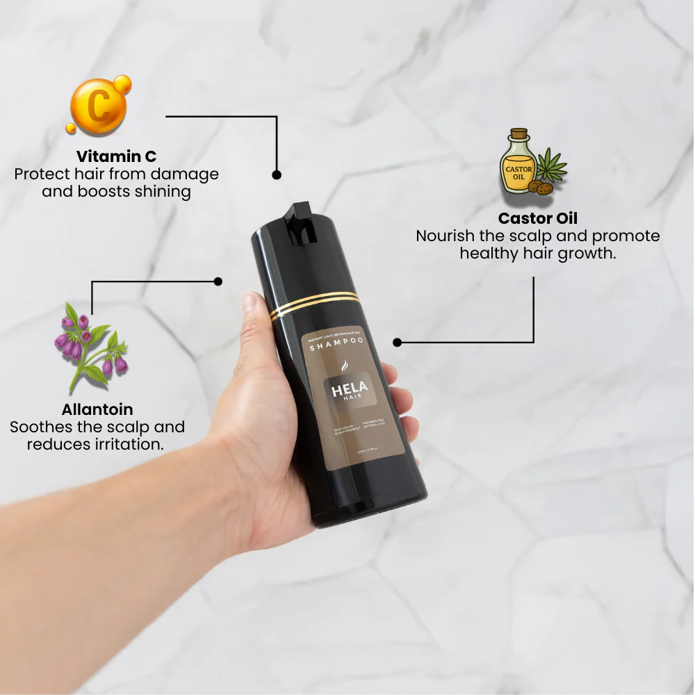 Champô de Coloração Capilar Instantânea - HELA™