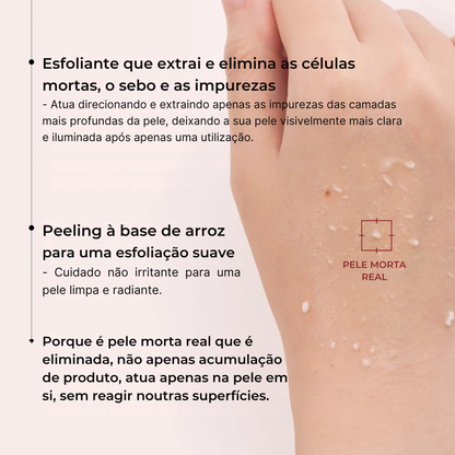 Pack de Peeling Coreano 2x1 - Esfoliação + Hidratação Profunda