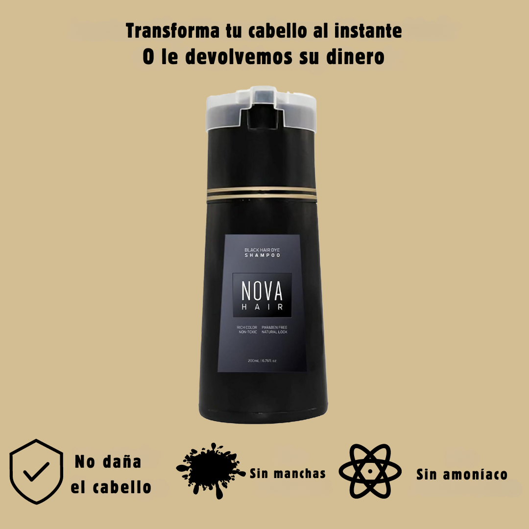 Champô de Coloração Capilar Instantânea - Nova™