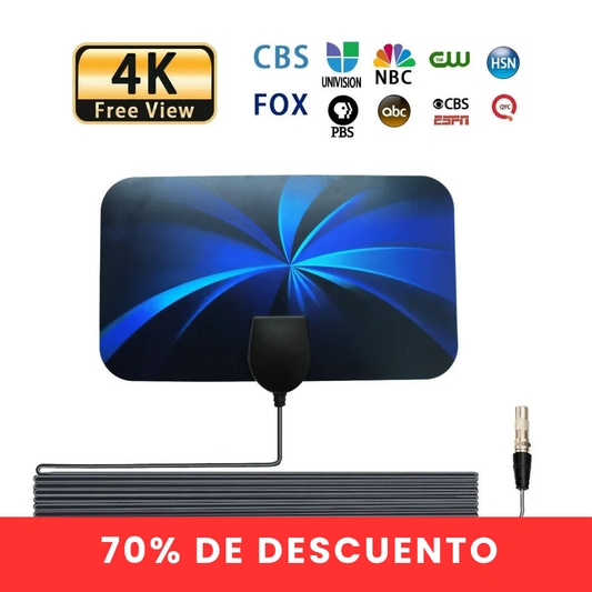 ClearView - Antena de TV 4K