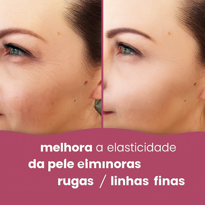 Almofadas iluminadoras de cúrcuma e ácido kójico