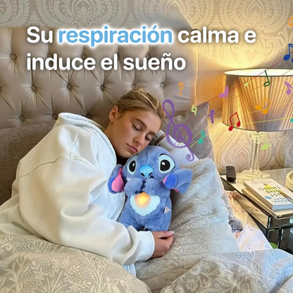 Pelúcia Calmante Premium (Respiração + Música + Luz)